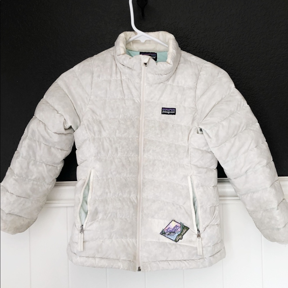 Girls Small Patagonia Down Sweater Jacket Puffer